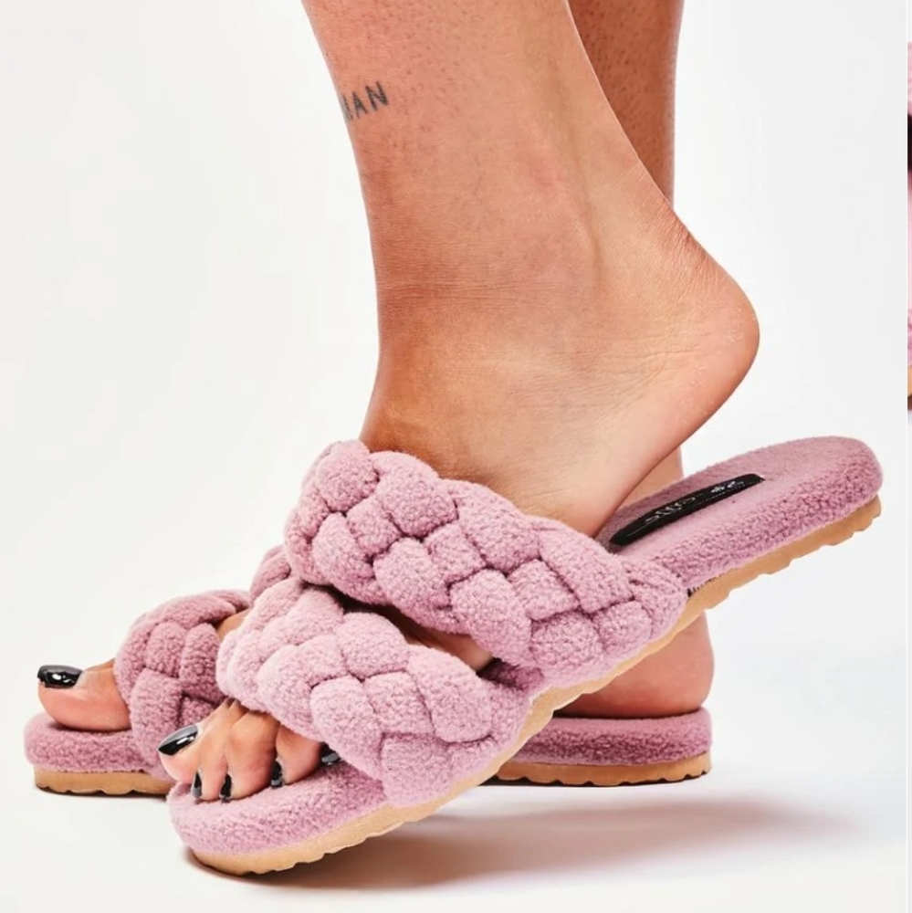 So Me Mauve-Pink Slide Sandals, NWT! Size 7.5 - Picture 4 of 8
